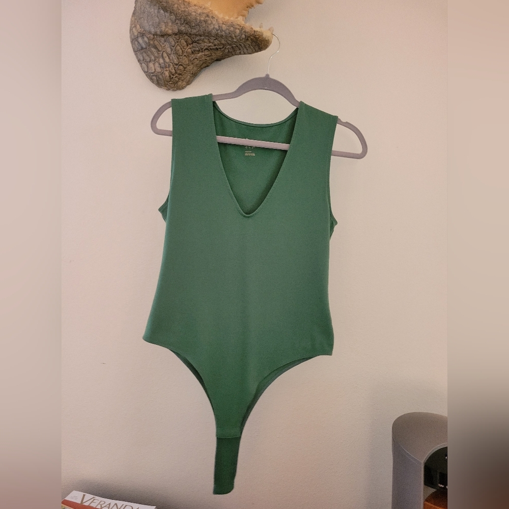 Target Sleeveless V-neck Bodysuit